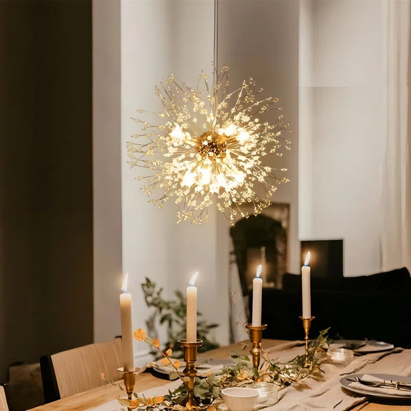 Wallin 8 - Light Sputnik Sphere Dining Chandelier