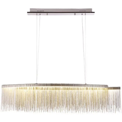 Tassel LED Chandelier Pendant Chandeliers for Living Room Bedroom Kitchen Nordic Loft Lustre Indoor Lighting Fixture Lights